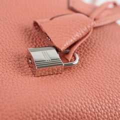Hermes Victoria Bag 35 Clemence Pink Square Q 2013