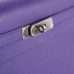 Hermes Kelly 35 Purple Epsom Square O 2011