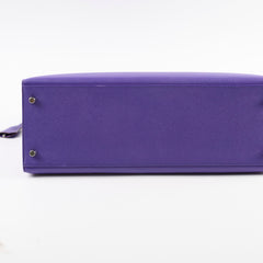 Hermes Kelly 35 Purple Epsom Square O 2011
