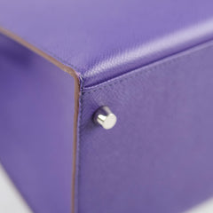 Hermes Kelly 35 Purple Epsom Square O 2011
