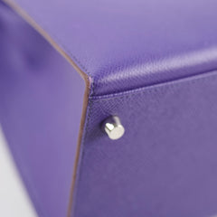 Hermes Kelly 35 Purple Epsom Square O 2011
