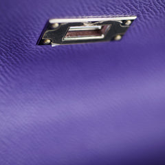 Hermes Kelly 35 Purple Epsom Square O 2011