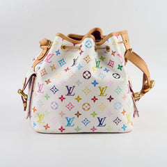 Louis Vuitton Petit Noe Multicolor Bucket Bag