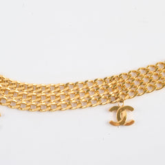 Chanel Gold Belt Size 70