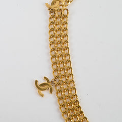 Chanel Gold Belt Size 70