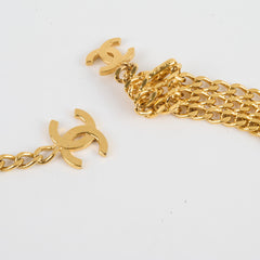 Chanel Gold Belt Size 70