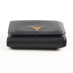 Prada Saffiano Wallet Black