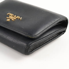 Prada Saffiano Wallet Black