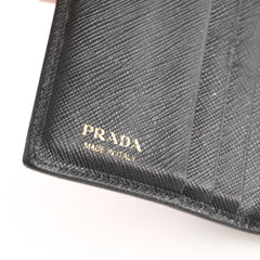 Prada Saffiano Wallet Black