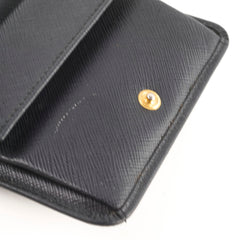 Prada Saffiano Wallet Black