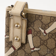 Gucci Messenger Monogram Boot Crossbody Bag