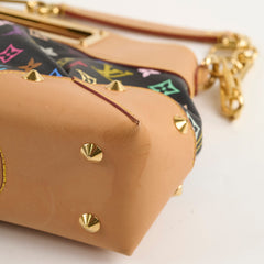 Louis Vuitton Multicolor Shoulder Bag Black