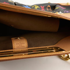 Louis Vuitton Multicolor Shoulder Bag Black
