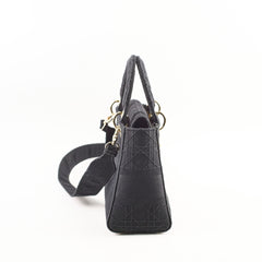 Christian Dior Lady Dior Small Black Fabric - 2020