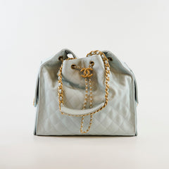 Chanel 25 Medium Blue