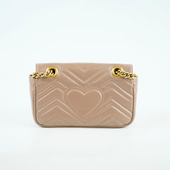 Gucci Small Marmont Pink Beige