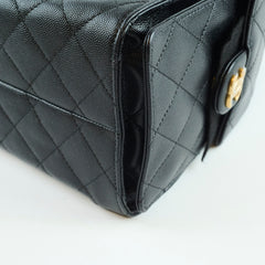 Chanel 25 Small Caviar Black