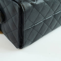 Chanel 25 Small Caviar Black