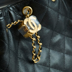Chanel 25 Small Caviar Black