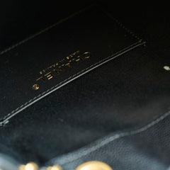 Chanel 25 Small Caviar Black