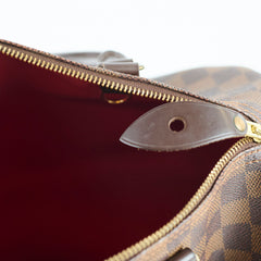 Louis Vuitton Speedy 30 Damier (with lock, no key)