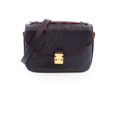 Louis Vuitton Pochette Metis Monogram Empreinte Navy