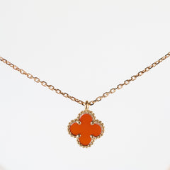 Van Cleef & Arpels Sweet Carnelian Necklace