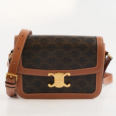 Celine Classique Triomphe Medium Tan