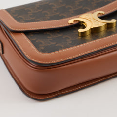 Celine Classique Triomphe Medium Tan