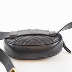 Gucci Mini Marmont Belt Bag Black