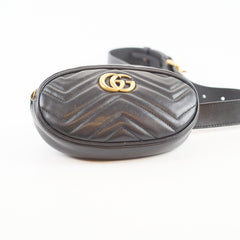 Gucci Mini Marmont Belt Bag Black