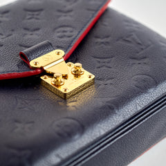 Louis Vuitton Pochette Metis Monogram Empreinte Navy