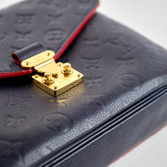 Louis Vuitton Pochette Metis Monogram Empreinte Navy