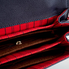 Louis Vuitton Pochette Metis Monogram Empreinte Navy