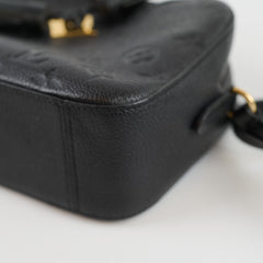 Louis Vuitton Saintonge Monogram Empreinte Black