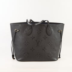 Louis Vuitton Neverfull MM Monogram Empreinte Black