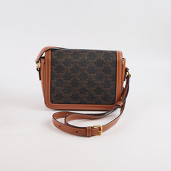 Celine Teen Triomphe Bag Tan Brown