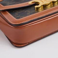 Celine Teen Triomphe Bag Tan Brown