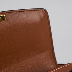Celine Teen Triomphe Bag Tan Brown