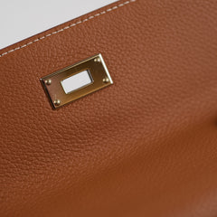 Hermès Hermes Kelly to Go Wallet Gold K Stamp