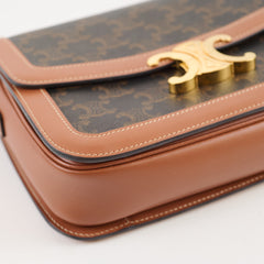 Celine Classique Triomphe Medium Tan