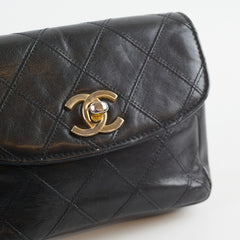 Chanel Belt Bag Black Lambskin (Pouch only)