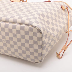Louis Vuitton Neverfull MM Damier Azur tote Bag
