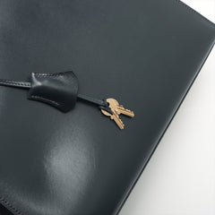 Hermes Kelly 28 Vintage Box Calf Blue Indigo - Stamp Square A 1997