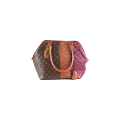Louis Vuitton Monogram Medium Block Tricolor Stripes