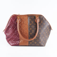 Louis Vuitton Monogram Medium Block Tricolor Stripes