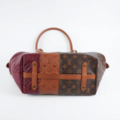 Louis Vuitton Monogram Medium Block Tricolor Stripes