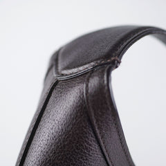 Gucci Jackie Soft Large Shoulder Hobo Bag Dark Brown
