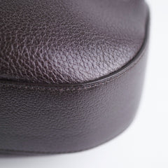 Gucci Jackie Soft Large Shoulder Hobo Bag Dark Brown