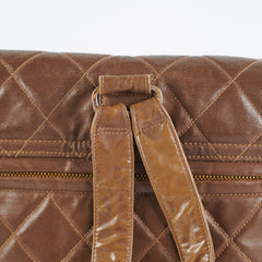 Chanel Vintage Back Pack Brown